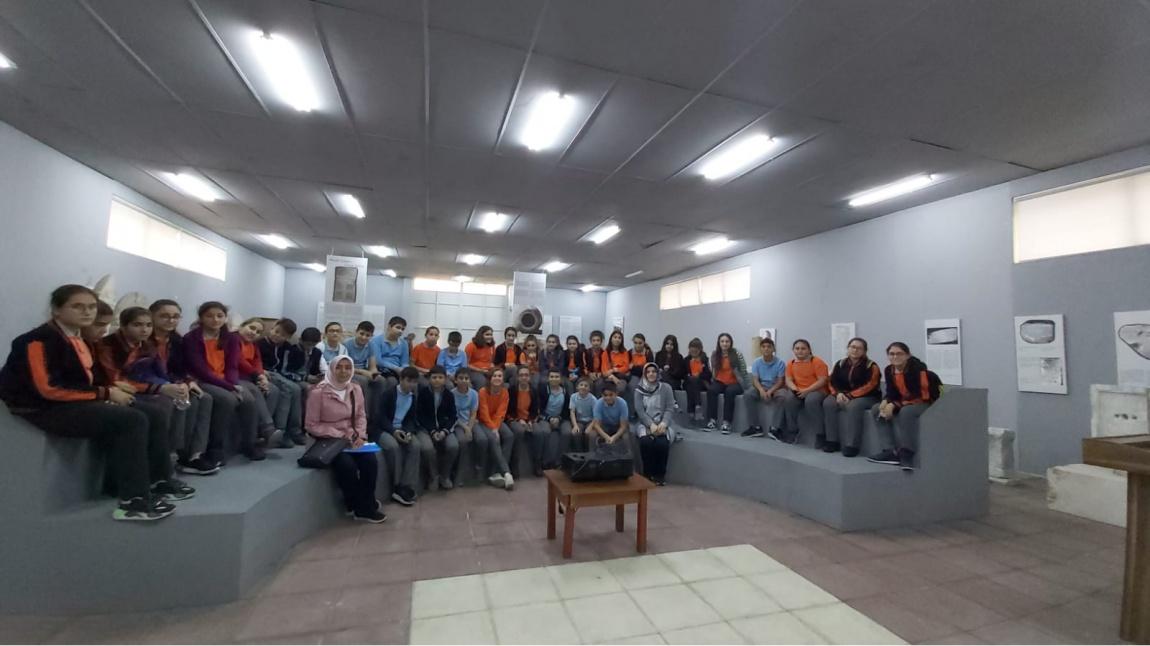 Taşköprü kent tarihi müzesi ve pompeioplis kazı alanına 7.sınıf öğrencilerimizle ziyaret